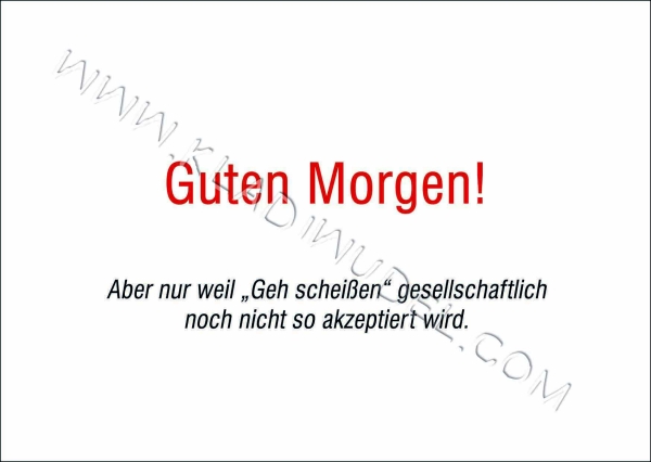 Geh scheißen